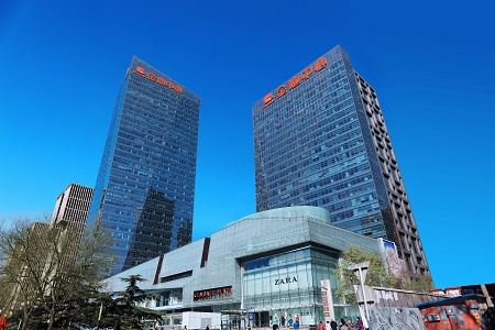 金地中心正立面