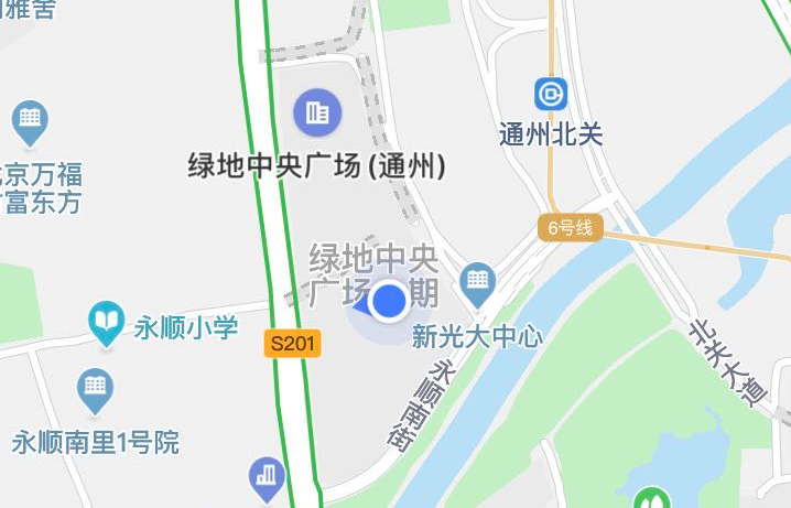 绿地中央广场北京写字楼租售中心
