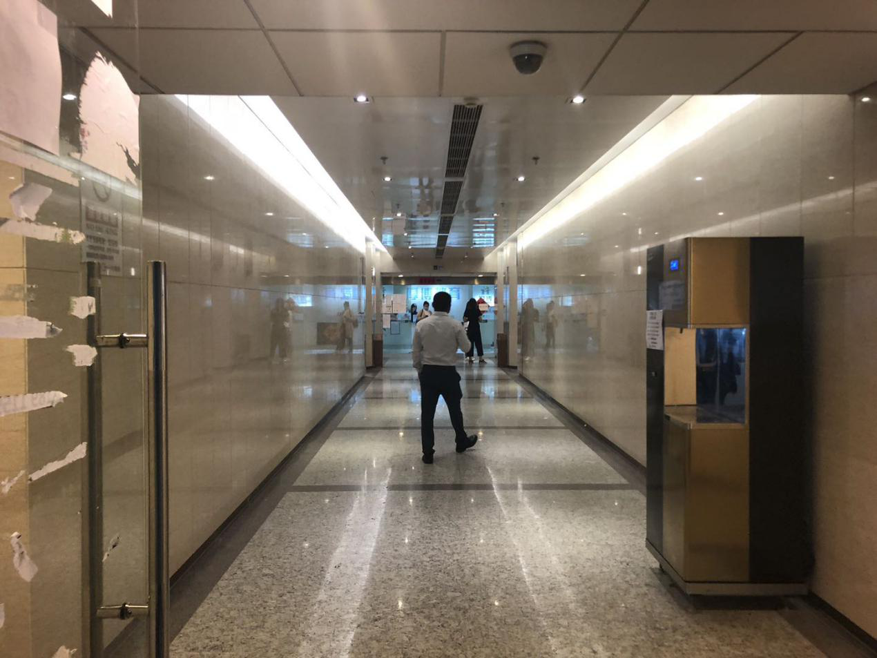 通州万达广场电梯厅