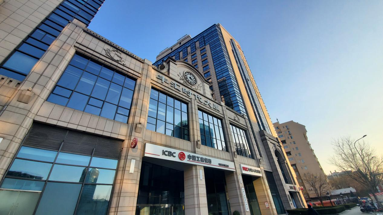 丰汇时代大厦侧立面