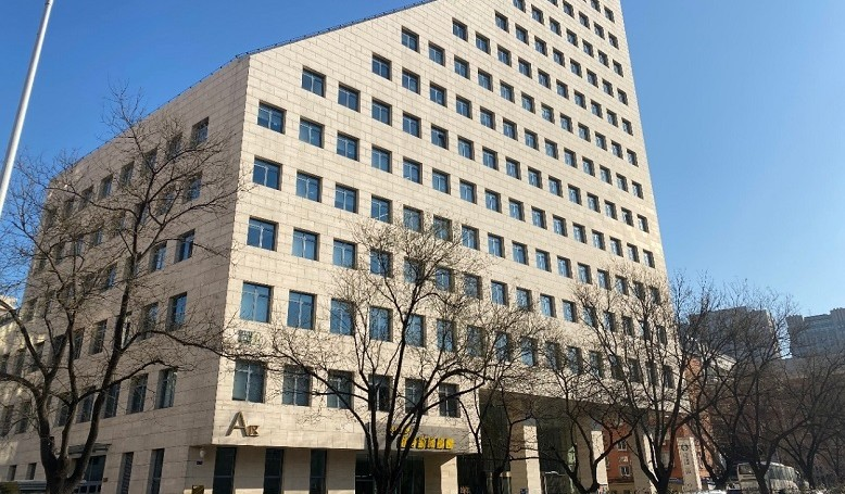 海峡国际大厦侧立面