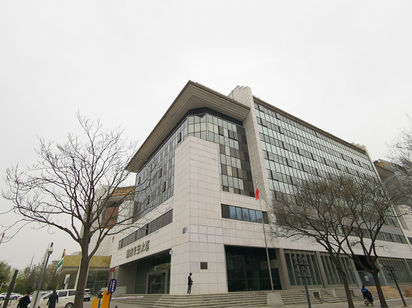 国旅长安大厦正立面